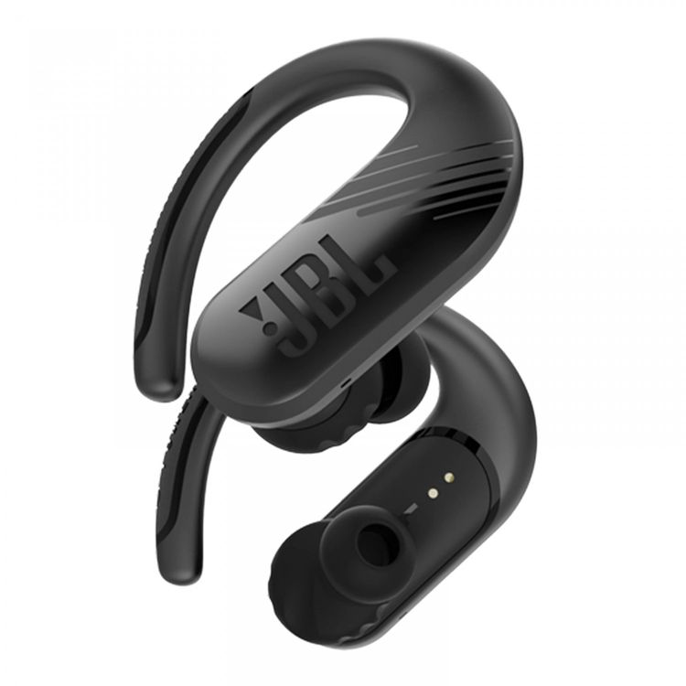 JBL Endurance Peak 3 TWS In-Ear Headphones, 5.5 Hours Talking Time, 50 Hours Play Time, Ambient Aware & Talk Thru, JBL Pure Bass Sound, Hands Free Calls, Touch Control, Water Proof - Black