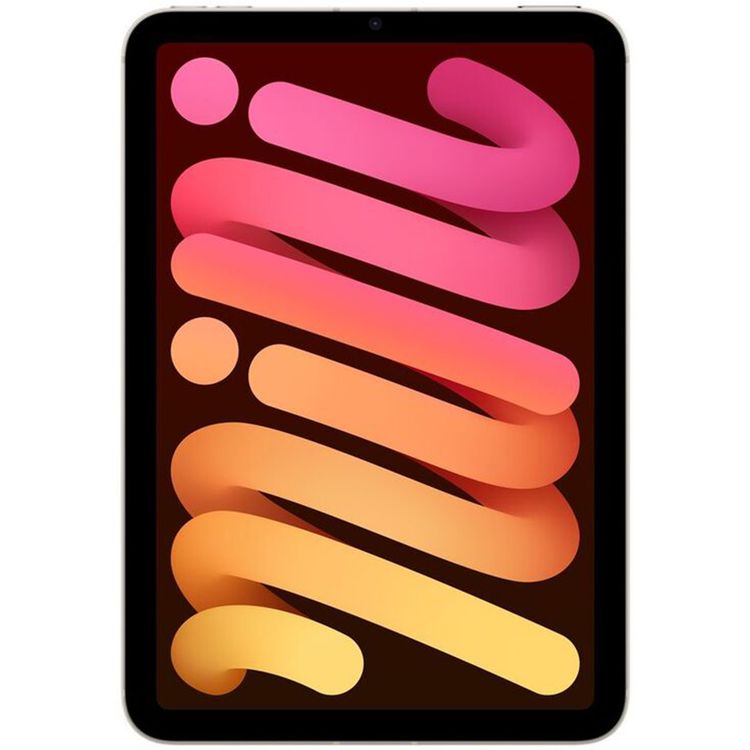 Apple iPad Mini 2024 with 128GB Capacity, 8.3-inch Display Size, Wi-Fi + 5G Cellular, A17 Pro Chip, FaceTime Video & Audio Support, USB-C Port, Up to 10Gbps Data Transfer Speed, Up to 10 Hours Watching Time, 6-Core CPU & 5-Core GPU - Starlight