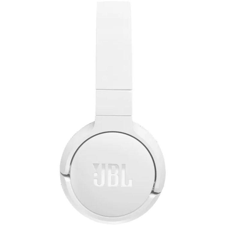 JBL Tune 670 Wireless Noise Cancelling Headphones with Detachable Type-C Cable, Voice Assistant Integration, Built-in Microphone, 70 Hours Battery Life - White