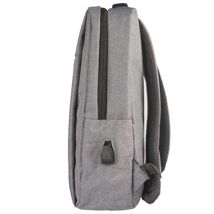 Porodo Lifestyle Nylon Fabric Computer Backpack 15.6" - Gray