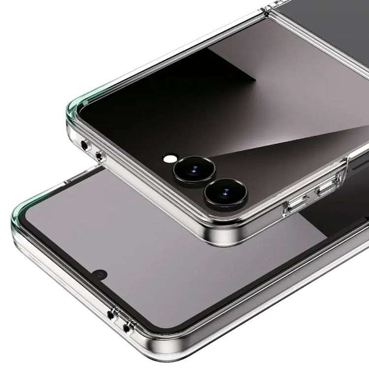 Green Lion Delgado PC Case for Z Fold 7, Comfortable Grip, Ultra-Lightweight, Enduring Clarity, Slim Design, Anti-Scratch - Clear