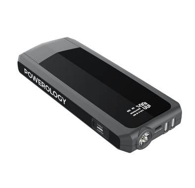 Powerology 16000mAh Power Bank PD 18W QC3.0 with Emergenc...
