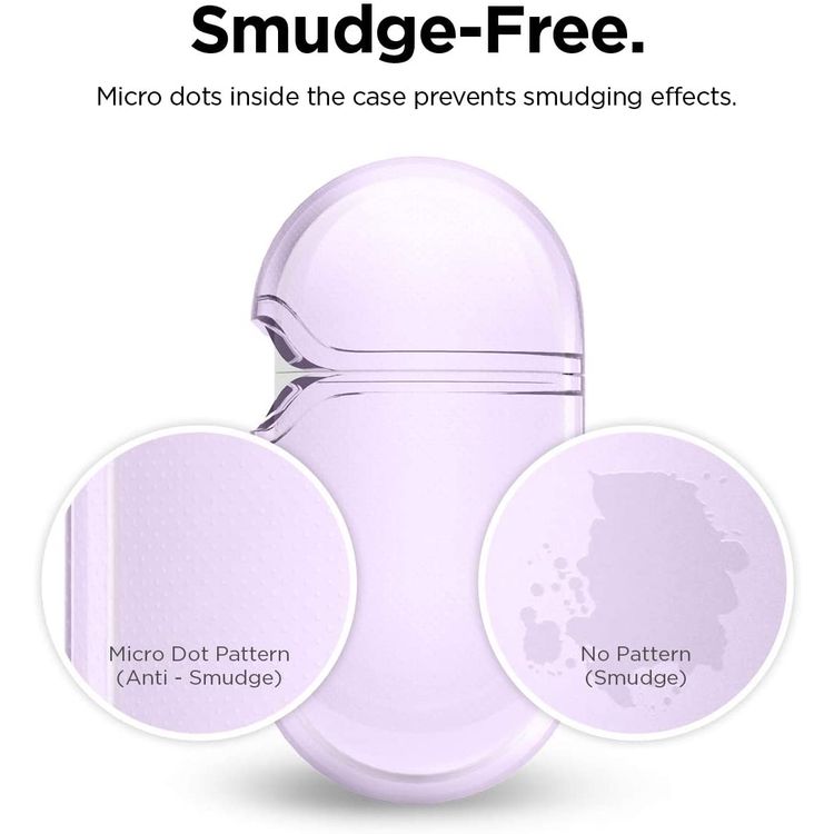 Elago Clear Hang Case for Apple Airpods Pro - Purple