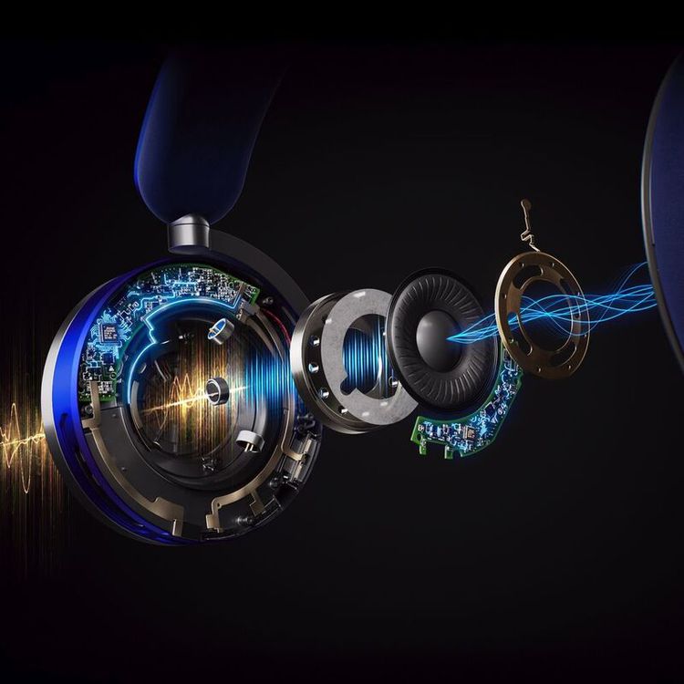 Dyson Zone Active Noise Cancellation Headphones with air Purification, Touch and Voice Control, Designed for Realistic and Detailed Audio, Automatic On and Off Sensors