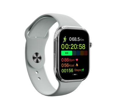 Green Lion Ultimate 41 Smart Watch with Smart Health Tracking, Dynamic Island, Bluetooth Calling, Gesture Operation, Wide-View Display, Sleep Tracking, Crystal Clear Calls on Your Wrist, 3D Animated Interface, Wellness Insights, Multi-Sport Tracking Modes, Bluetooth Version 5.4 - Silver