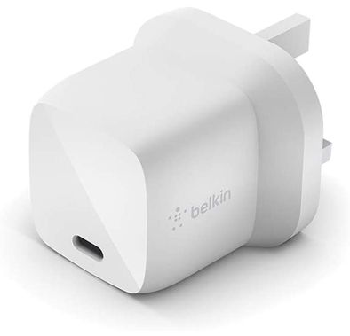 Charger Adapter Belkin WCH001myWH Power Adapter 30W USB Wall Charger - White