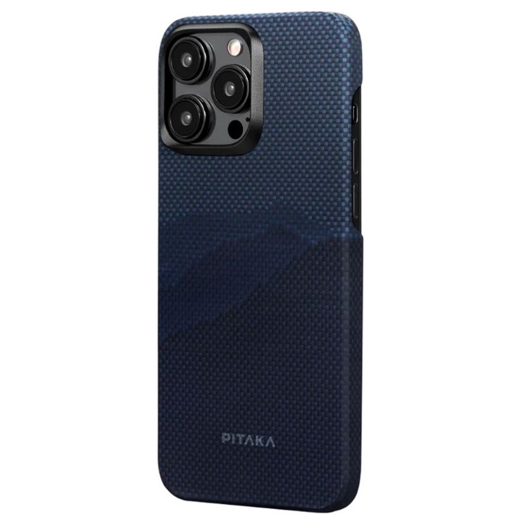 حافظة MagEZ Over the Horizon 4 لسلسلة هواتف iPhone 15 - أزرق غامق - iPhone 15 Pro