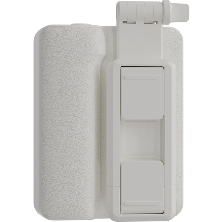 Porodo Lifestyle 3-in 1 Bluetooth Selfi Stick with Detachable Fill Light & Stand, 360° Rotation, Extendable Arm, 12 Hours Working Time - White