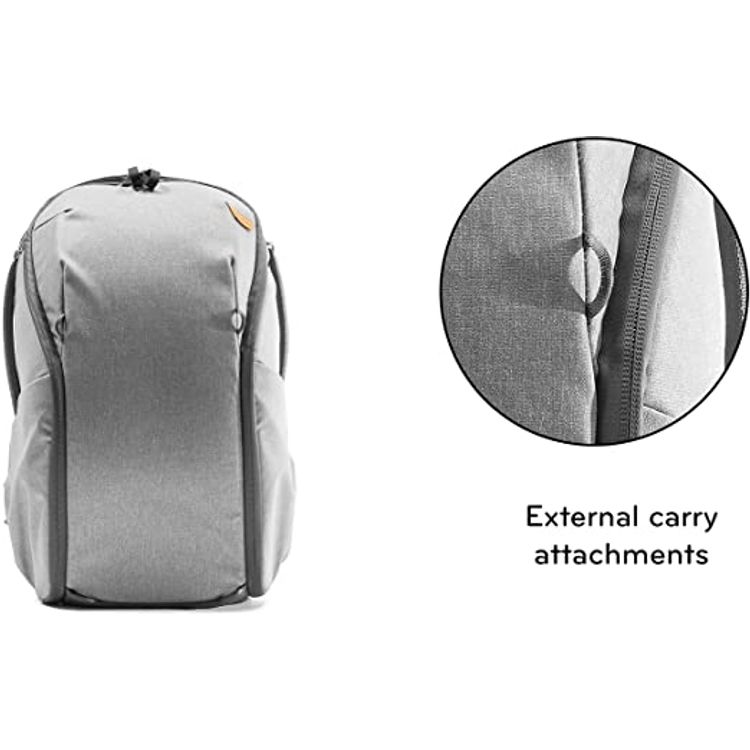 Peak Design Everyday Backpack 20L Zip Ash, BEDBZ-20-AS-2, Medium - Ash
