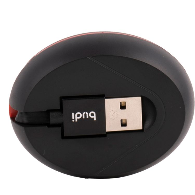 Budi 3 in 1 Magnetic Cable - Black