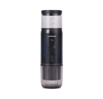 LePresso Portable Mini Espresso Machine, 80mL Water Tank Capacity, Type-C Charging Port, Food Grade Stainless Steel Material - Black