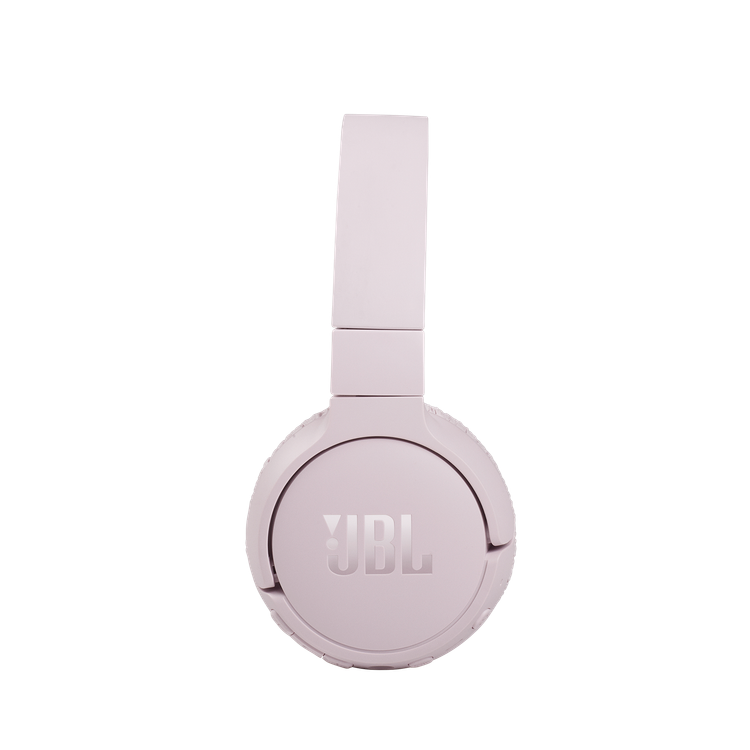 JBL T660 Over-Ear Wireless Bluetooth Headphone wit Noise-Cancelling, Pure Bass, 44-hours Battery Life with ANC on, Hands-free Calls,  Foldable Design - Pink