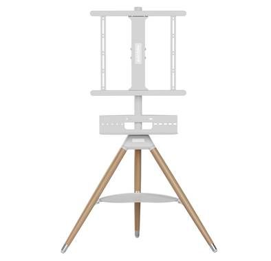 Porodo TV Stand Wooden Tripod, Compatible with 32" - 65" ...