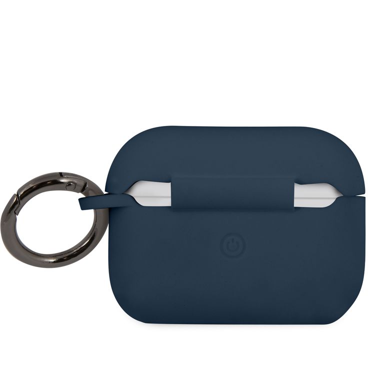 CG Mobile U.S.Polo Assn.Silicone Horses Flag Case for Airpods Pro, Scratch Resistant, Shock Absorption & Drop Protection Cover Officially Licensed - Navy