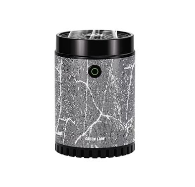 Green Lion Classic Bakhour with Auto-Off Function, 20W Power, Up to 18 Burning Cycles, 400-450°C Heating Temperature, ABS Material, 2 Hours Recharge Time, Strong Fragrance, Fast Burning - Gray