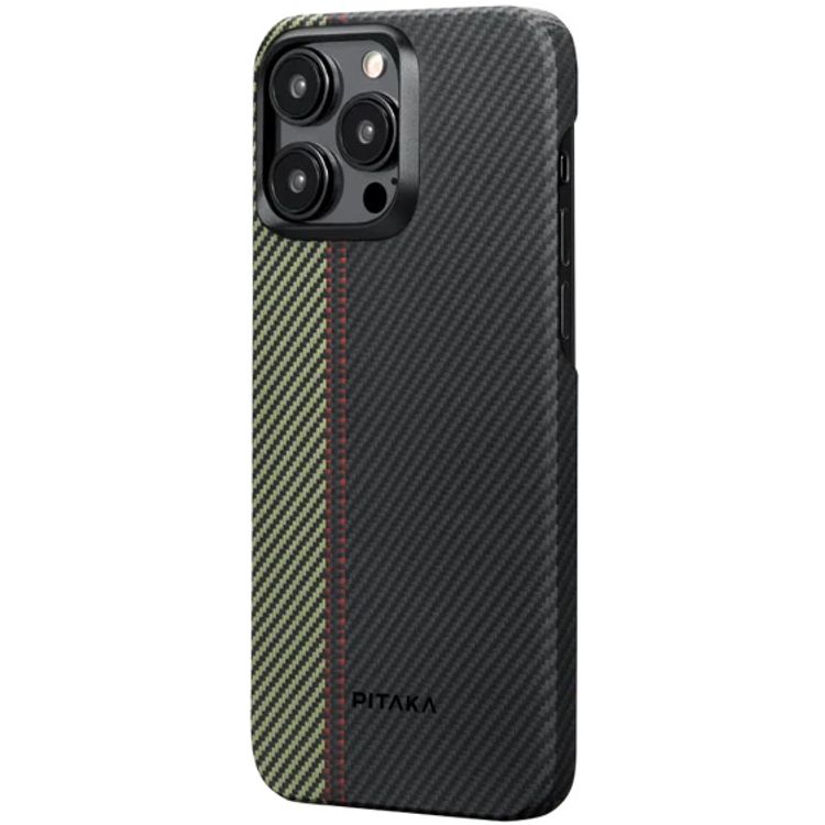 Pitaka Fusion Weaving MagEZ Case 4 For iPhone 15 Pro (6.1") - Overture