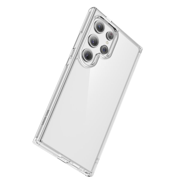 Green Lion Crystal Clear Case for Samsung Galaxy S24, Camera Protection, Comfortable Grip, Anti-Fingerprint, Neat Cutouts, Anti-Microbial Protection, Drop Protection - Clear