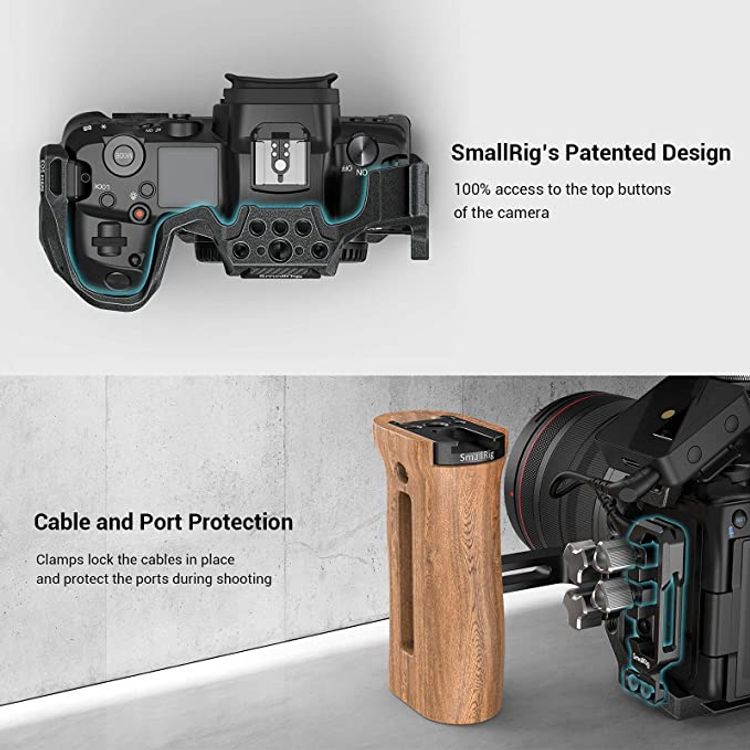 SmallRig EOS R5 & R5C & R6 “Black Mamba” Camera Cage 3233