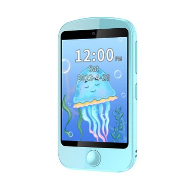 هاتف بورودو كيدز الذكي 4G، بسعة بطارية 700mAh، 24 ساعة استخدام عادي، 48 ساعة وقت استعداد، مكالمات SOS، حجم الشاشة 2.8 بوصة - لون أزرق