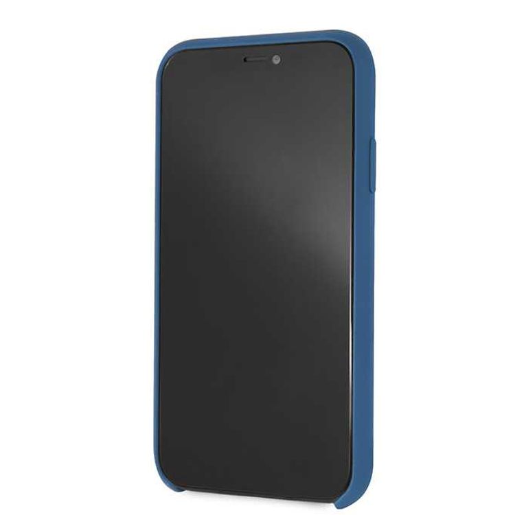 Maserati Silicone Hard Case for Apple iPhone Xr - Navy