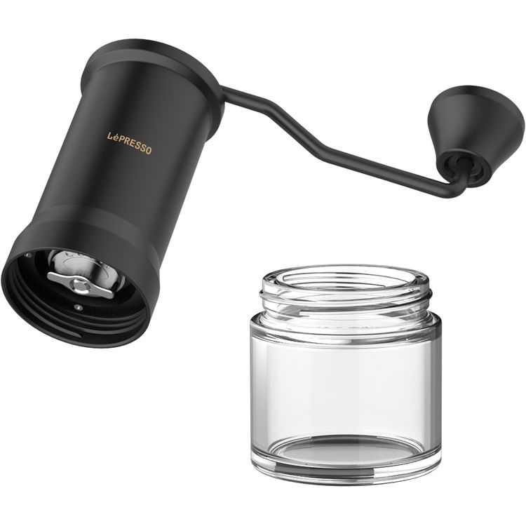 LePresso Black Manual Coffee Grinder