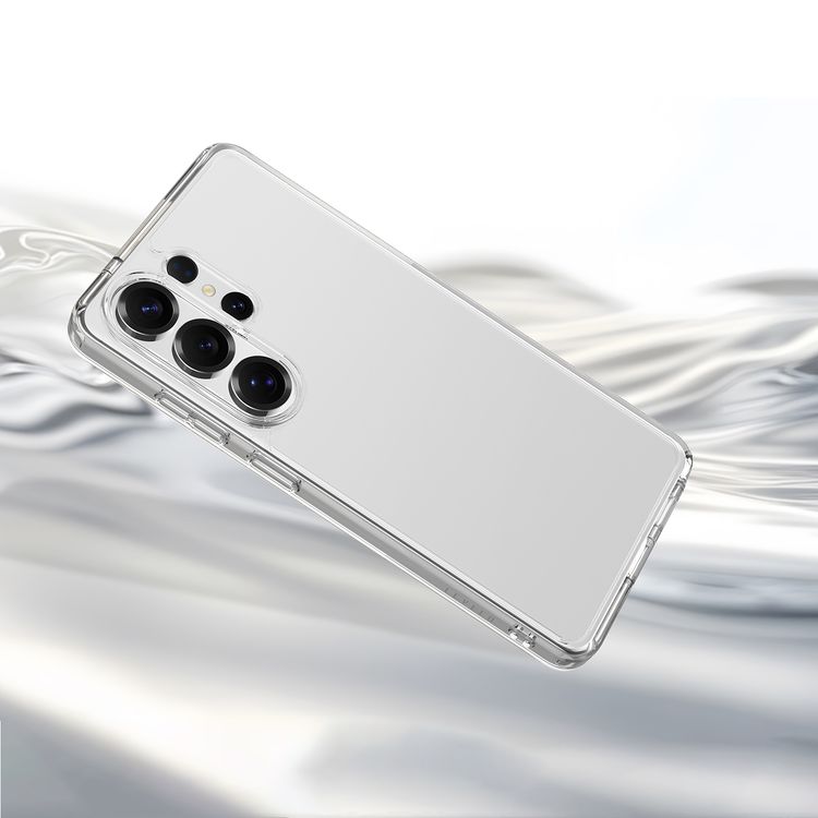 Levelo Clara Clear Case for Samsung S26 Ultra, Raised Camera Edges, Scratch Resistance, Precision Fit, Shock-Resistant Bumper - Clear