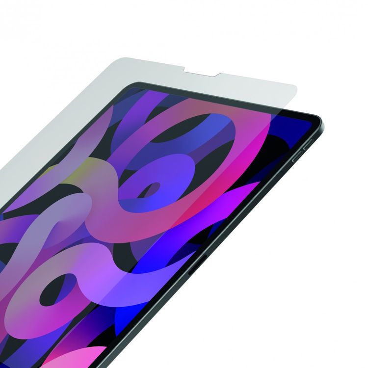 LEVELO Laminated Crystal Clear Tempered Glass Screen Protector Compatible for iPad Air 4th Gen 10.9" (2020) Sensitive Touch, Anti-Scratch, Shock Absorption Protector - Clear