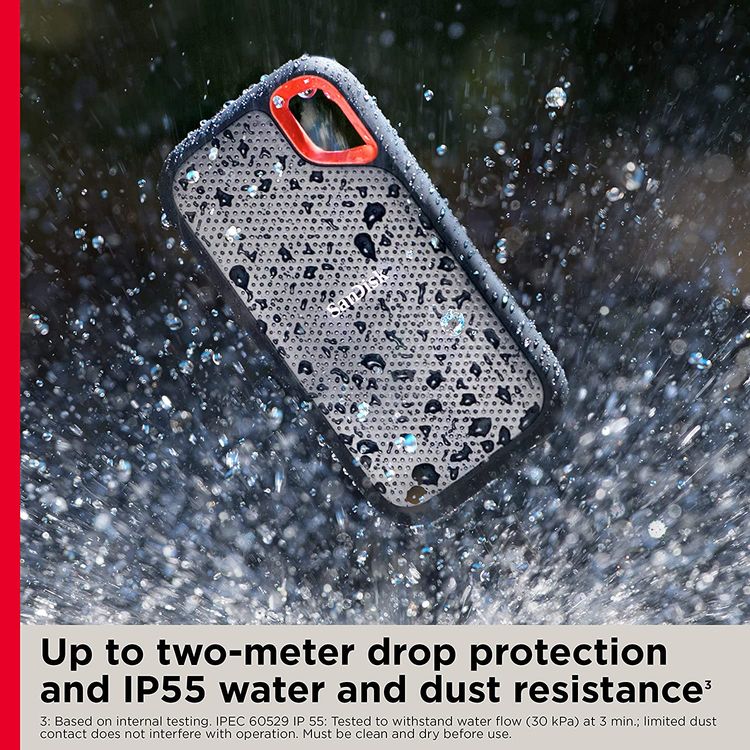 SanDisk Portable 500GB SSD  - Up to 1050MB/s