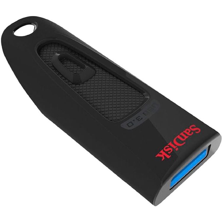 SanDisk 16GB Cruzer Ultra USB 3.0 Flash Drive up to 100 MB/s -Black