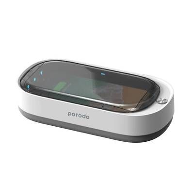 UV Disinfection Box By Porodo for Mobile Phone, Face Mask...