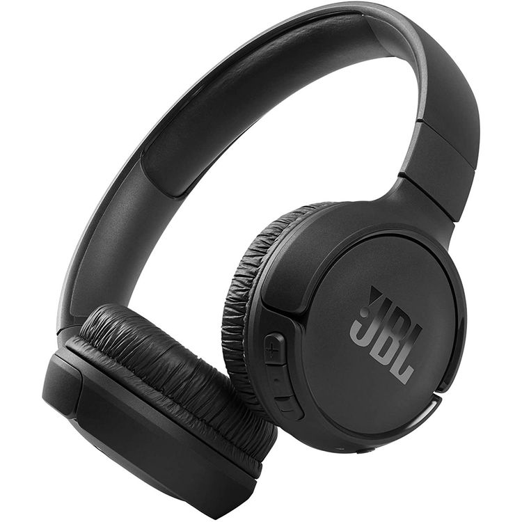 JBL Tune 510BT Wireless On-Ear Headphones with Mic, Pure Bass, 40-hours Battery Life, Foldable Design, Hands-free Calls, Wireless Bluetooth 5.0 Rose Black