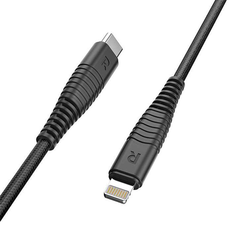 iPhone Cable Type-C RavPower RP-CB020-BK Lightning to Type-C Cable 1M - Black
