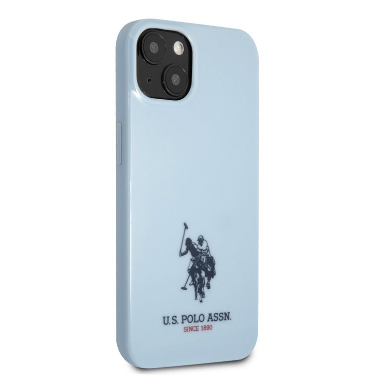 CG MOBILE U.S. Polo Assn. Full TPU Mini Horses Logo USPA Compatible for iPhone 13 (6.1") Drop Resistant, Easy Access to All Ports, Anti-Scratch