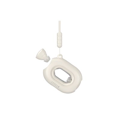 Levelo Oslobuds 250mAh Wireless Earbuds with Google & Siri Assistant, Bluetooth Version 5.4, 4 Hours Playtime, Clear Audio, Low Latency Audio, 1.5 Hours Charging Time - Ivory