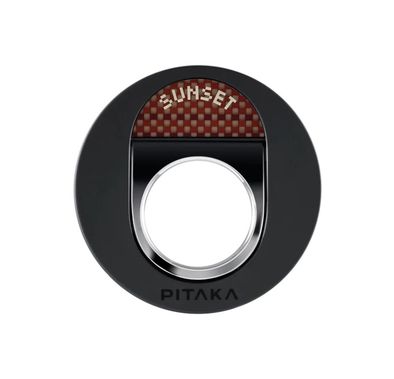 Pitaka MagEZ Grip 2 Sunset Random Segment Color Combo with MagSafe Compatibility, Multi-Functional Design, N52 Magnets, Ergonomic & Anti-Slip - Sunset