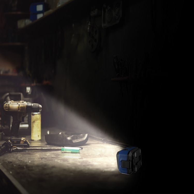 Powerology Bright Vision Rechargeable LED Headlamp with IP54 Water Resistance Level, 60° Rotating Angle, Up to 10 Hours Working Time, 1000mAh Rechargeable or 3x AAA Batteries, 500 Lumens Brightness, Aluminum Alloy & ABS Materials, Motion Sensor, Headmount, Dual Light Modes - Black