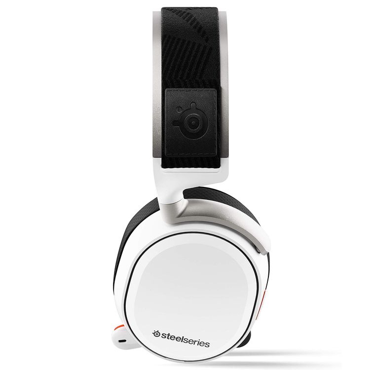 SteelSeries - Arctis Pro Wireless DTS Headphone: X v2.0 Surround Sound Gaming Headset for PS4 and PC (White) | 61474 PC