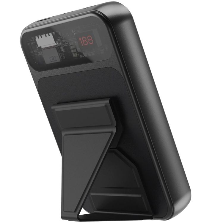 Green Lion براغ 10000 مللي أمبير MagSafe 20W توصيل الطاقة، iWatch والشحن اللاسلكي، بنك طاقة قابل للتعديل مع حامل