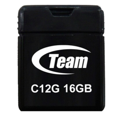TeamGroup C12G Water Proof USB 2.0 Flash Drive 16gb - Black