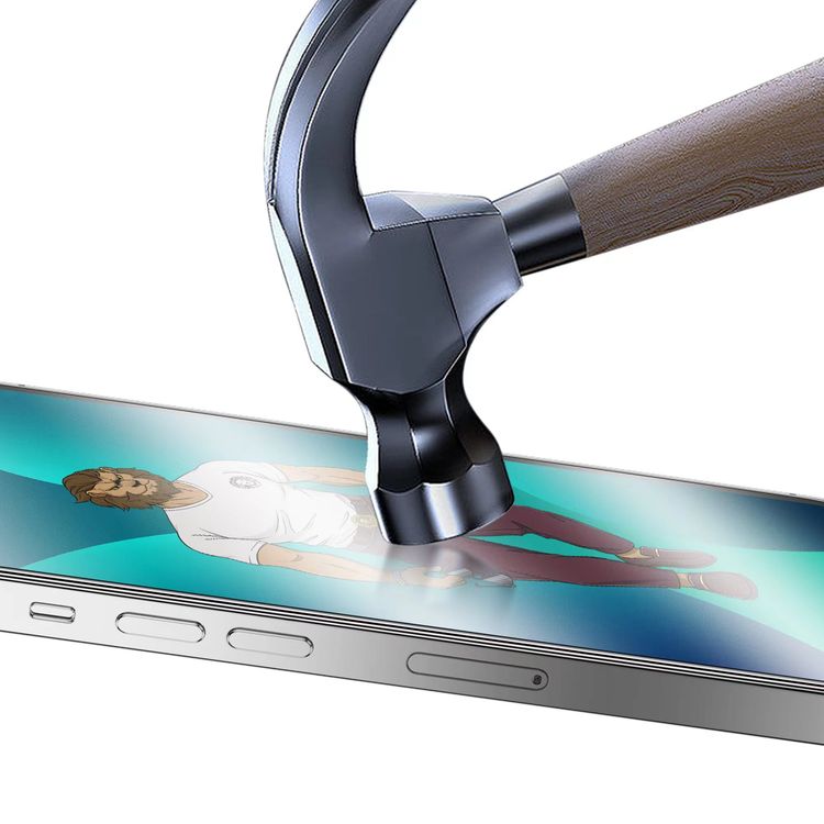 Green Lion 3D AG/Matte Privacy Glass Screen Protector for iPhone 14 Pro Max - Clear