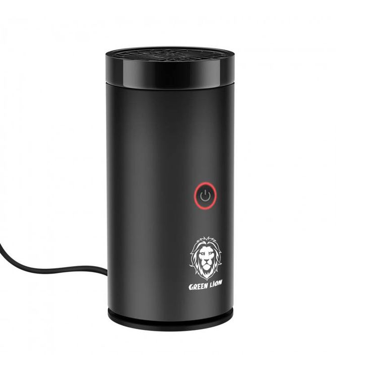 Green Lion Smart Bakhour Electric Car Incense Burner with Rechargeable Battery, Aluminum Alloy Material, Ultrasonic Atomization, Compact & Portable - Black