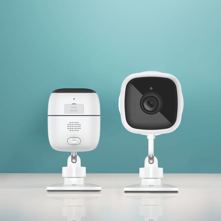 Powerology Security Outdoor Camera  with 110° Wide-Angle Lens, Full HD 1080P Resolution, Up to 10m Night vision, Two-Way Talk, Motion Sensor - White