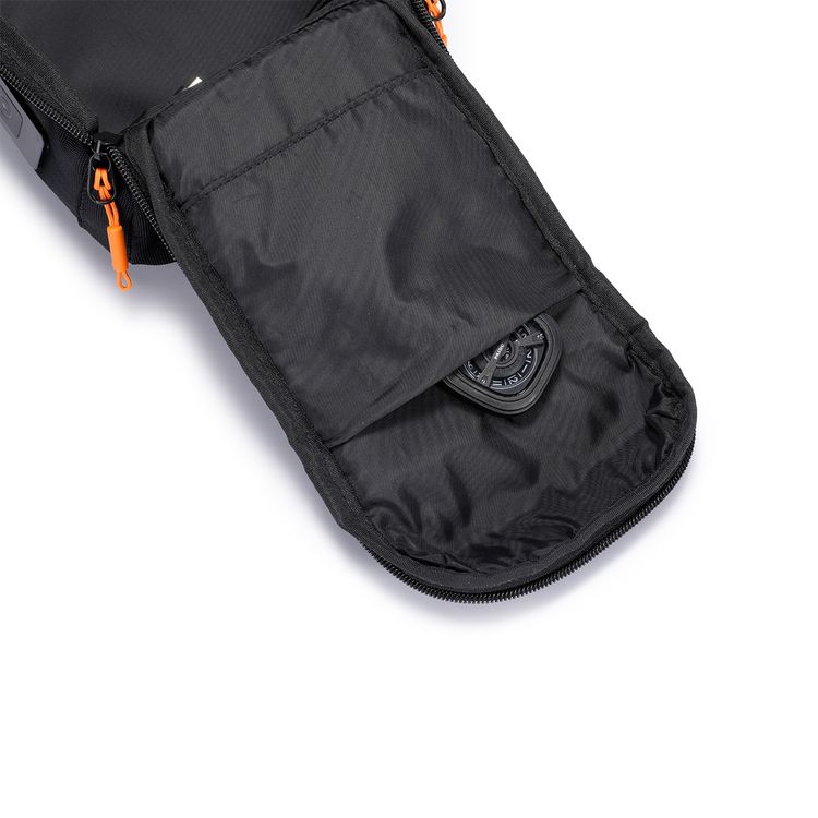 Porodo Gaming Cross Body Bag with Water-Resistant Material, Adjustable Shoulder Strap, Secure Device Storage, Padded Back Panel, Type-C Charging Port - Black 