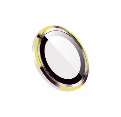 Green Lion 9H Mobile Camera Lens Guard Protector Compatible for iPhone 13 Pro / 13 Pro Max | Minimalist Dustproof iPhone Camera Lens - Silver / Gold