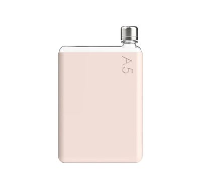 Memobottle A5 Silicone Sleeve with Thermal Insulation, Non-Toxic Material, Drop Protection, Matte Finish, Soft & Stylish - Pale Coral