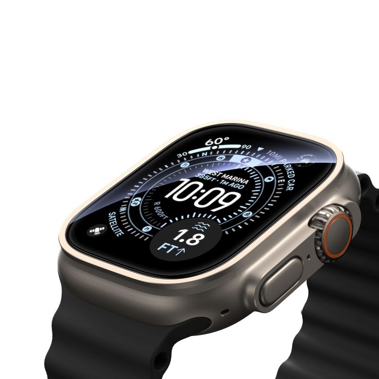 Green Lion HD Screen Protector for Apple Watch Ultra 3 (49mm), 9H Hardness, Full Protection, Anti-Scratch, Anti-Fingerprint - Clear