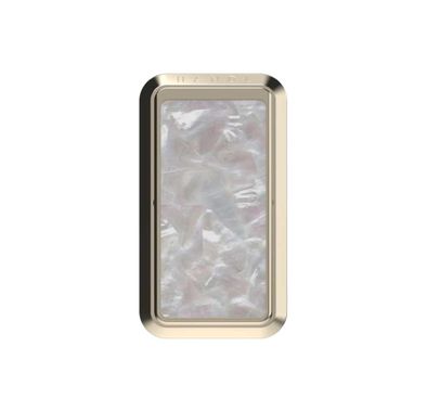 هاندل - حامل للهاتف المحمول من الرخام - عرق اللؤلؤ / الشمبانيا