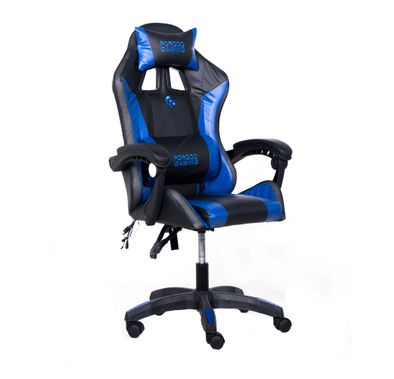 Porodo Gaming Professional Chair with Bluetooth Speaker, Massager & RGB Lights