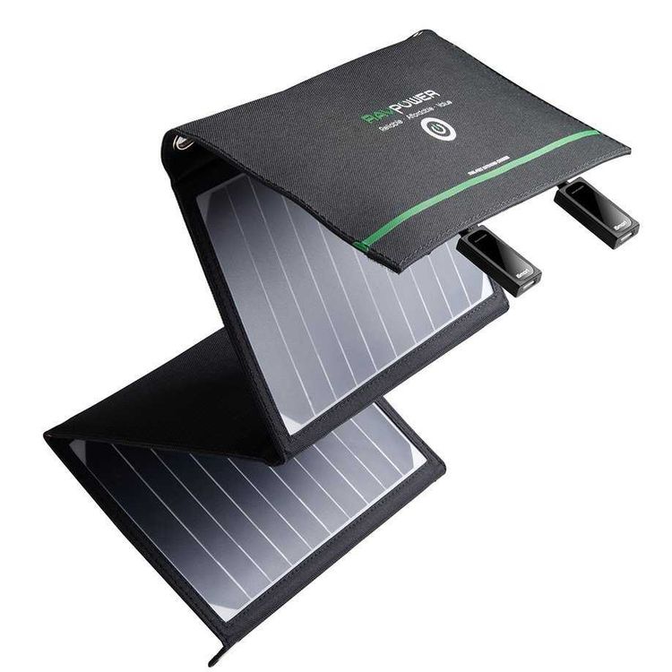 RAVPower 16W Dual USB Solar Charger