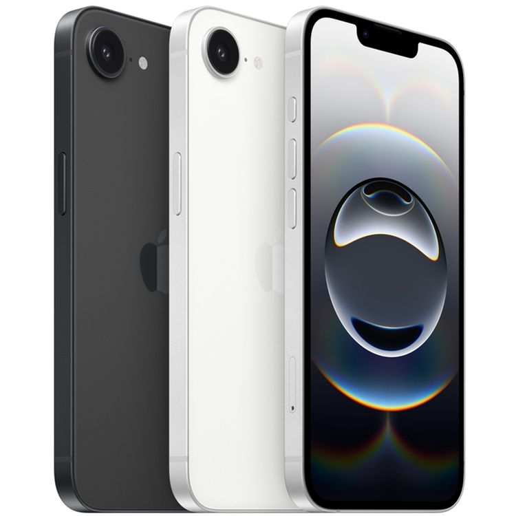 Apple iPhone 16e with 256GB Capacity & Dual eSIM, 6.1" Display, USB-C Connector, 6‑Core CPU, 4‑Core GPU, 5G Network Technology, Built-in Rechargeable Lithium-ion Battery, Middle East Version - Black